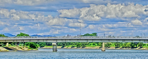 武庫川の風景