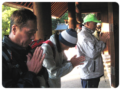 平田神社の参拝