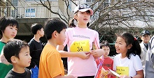 小学生1Kmマラソン表彰風景