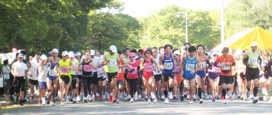 2010年第3回関西レディスハーフマラソンのスタート